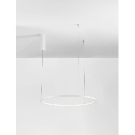 biała elegancka lampa wisząca - nowoczesna ledowa Luces Exclusivas TOLUCA LE42783