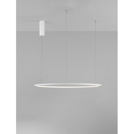 biała designerska lampa wisząca - nowoczesna ledowa Luces Exclusivas TOLUCA LE42784