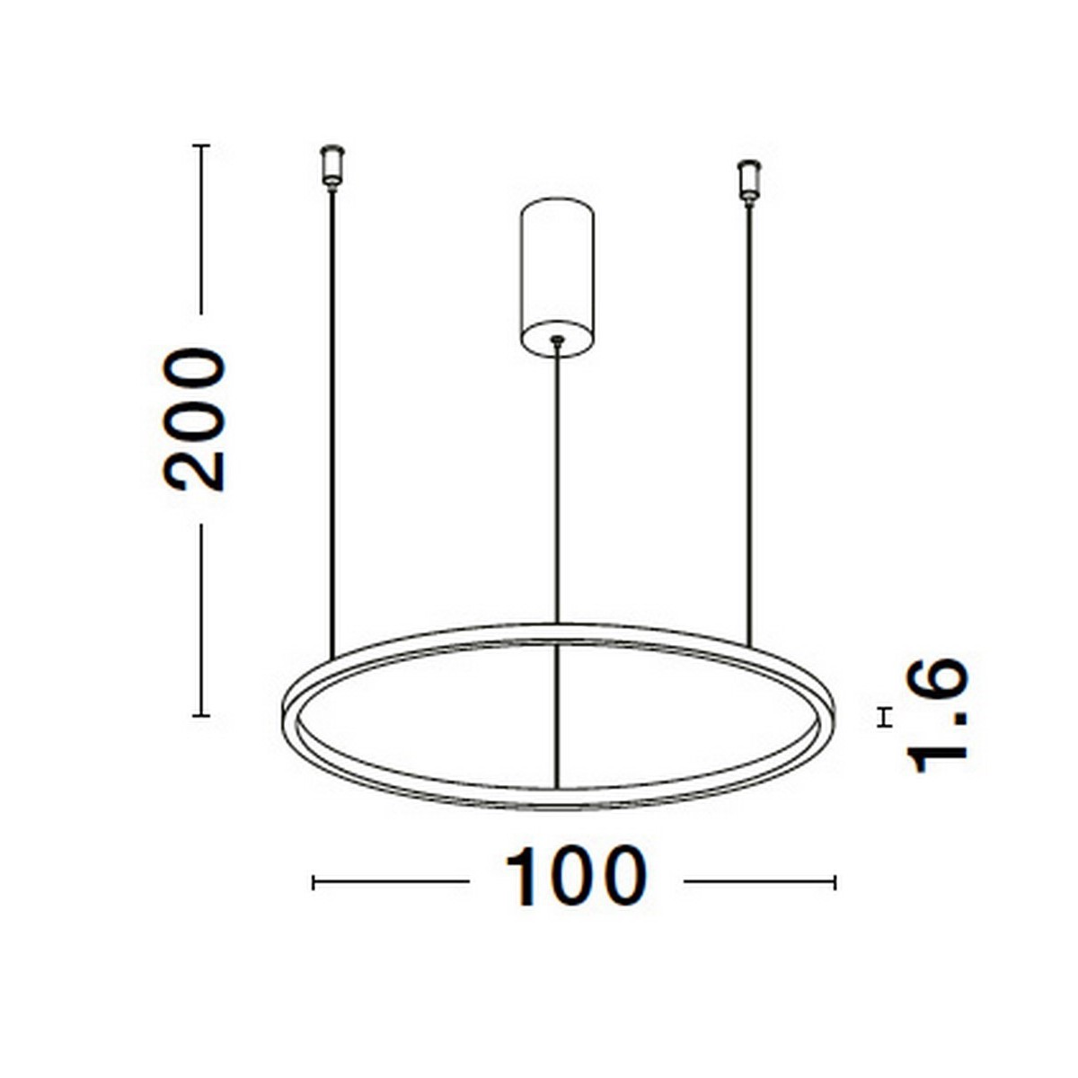 biała wyszukana lampa wisząca - nowoczesna ledowa Luces Exclusivas TOLUCA LE42785