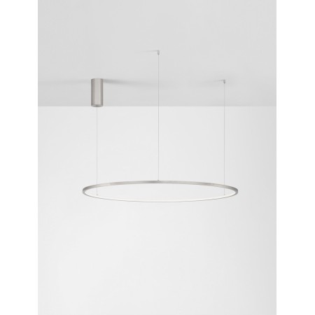 srebrna nowoczesna lampa wisząca - nowoczesna ledowa Luces Exclusivas TOLUCA LE42788