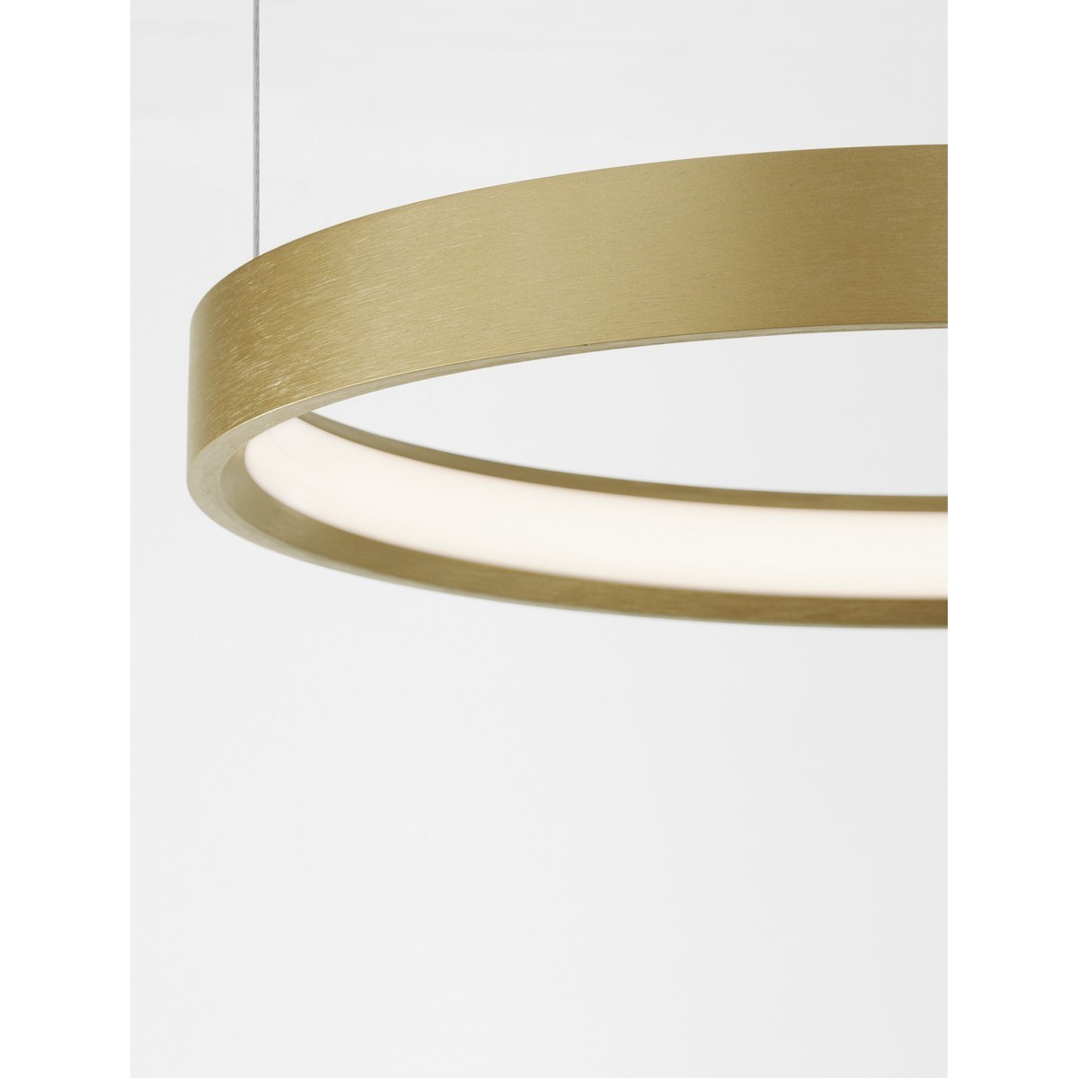 złota wspaniała lampa wisząca - nowoczesna ledowa Luces Exclusivas ZACAPU LE42789