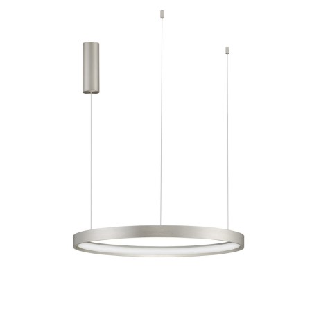 srebrna dekoracyjna lampa wisząca - nowoczesna ledowa Luces Exclusivas ZACAPU LE42791