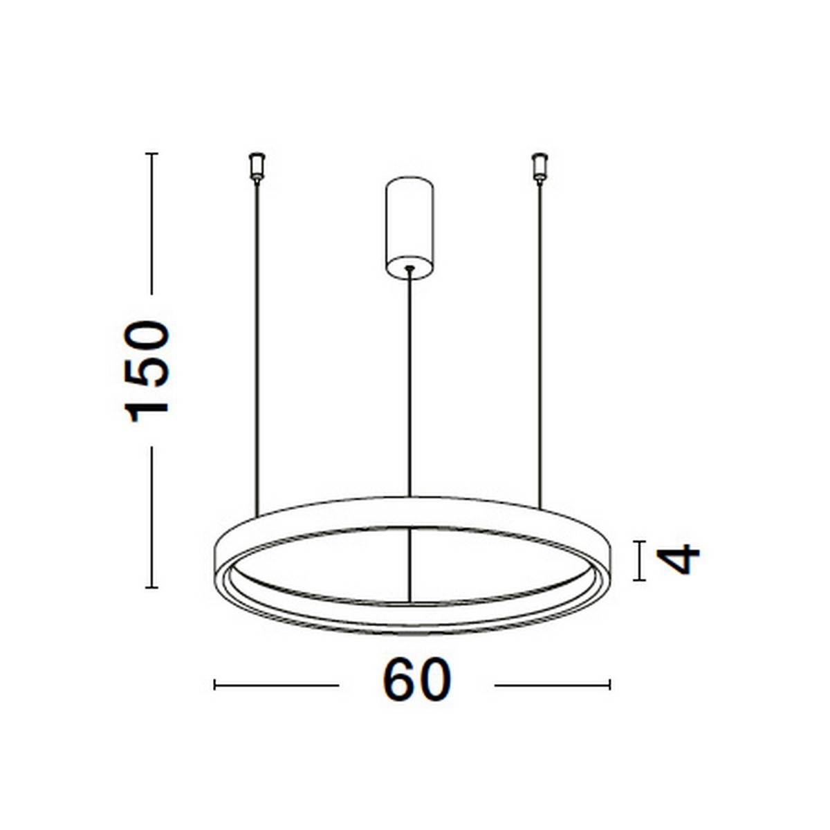 srebrna dekoracyjna lampa wisząca - nowoczesna ledowa Luces Exclusivas ZACAPU LE42791