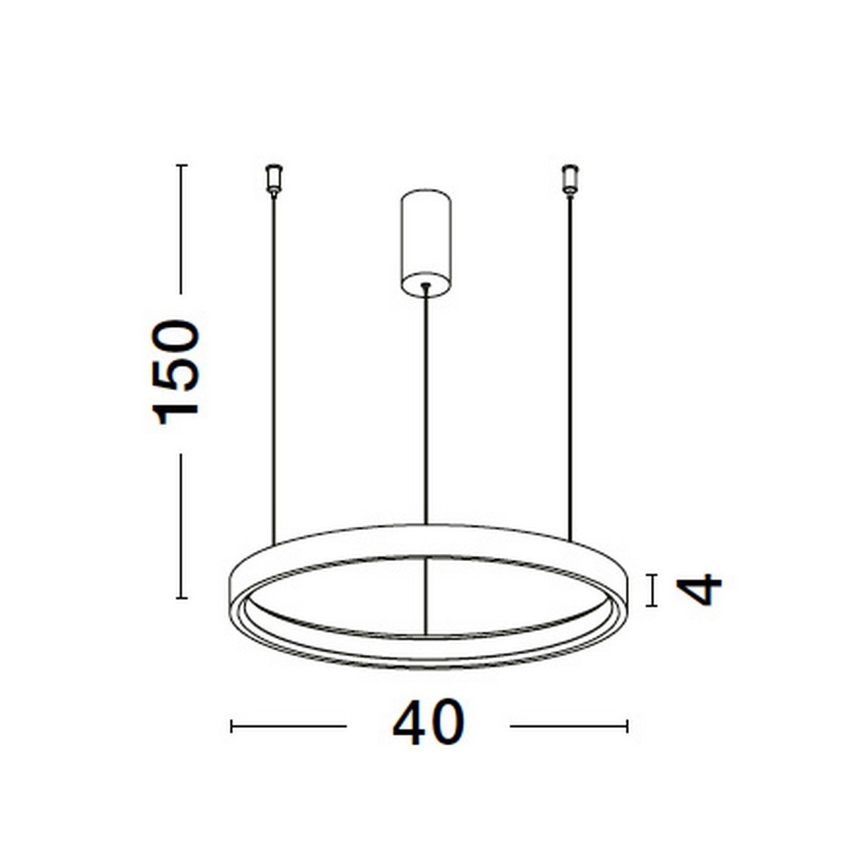 srebrna elegancka lampa wisząca - nowoczesna ledowa Luces Exclusivas ZACAPU LE42792