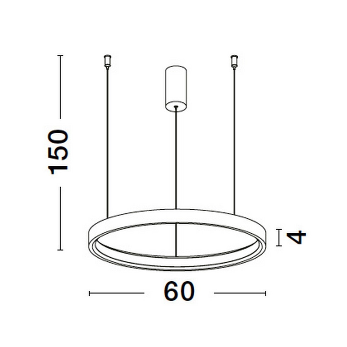 czarna wyszukana lampa wisząca - nowoczesna ledowa Luces Exclusivas ZACAPU LE42794
