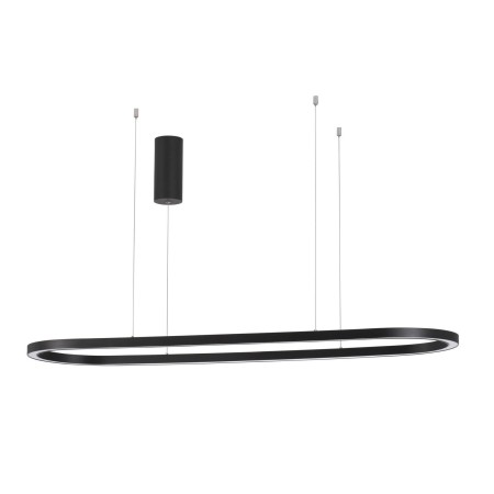 czarna nowoczesna lampa wisząca - nowoczesna ledowa Luces Exclusivas SILAO LE42797