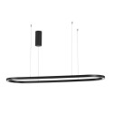 czarna nowoczesna lampa wisząca - nowoczesna ledowa Luces Exclusivas SILAO LE42797