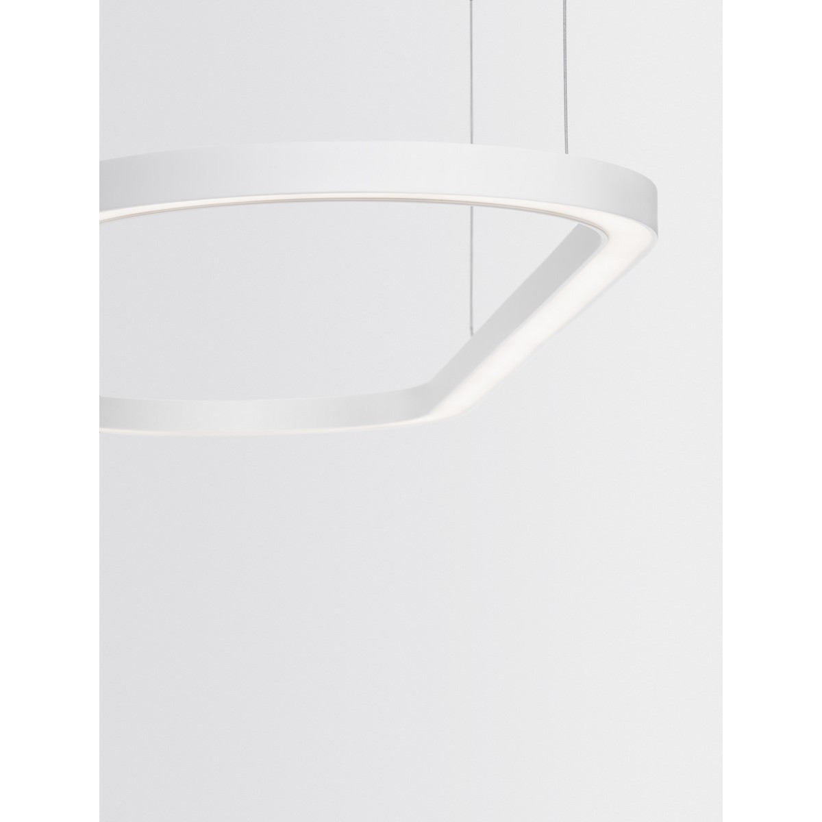 biała wspaniała lampa wisząca - nowoczesna ledowa Luces Exclusivas SILAO LE42798