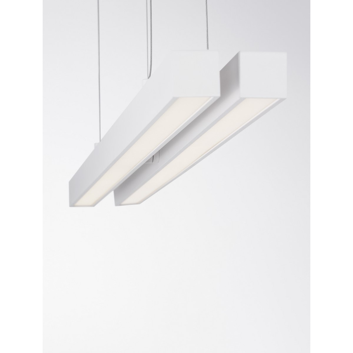 biała dekoracyjna lampa wisząca - nowoczesna ledowa Luces Exclusivas PUEBLA LE42800