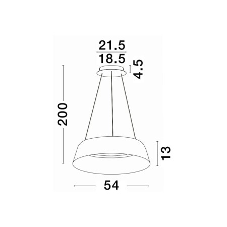 wspaniała lampa wisząca Luces Exclusivas CANCUN LE42804