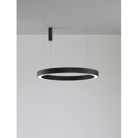 czarna modna lampa wisząca - nowoczesna ledowa Luces Exclusivas SONORA LE42814