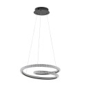czarna elegancka lampa wisząca - nowoczesna ledowa Luces Exclusivas TEPIC LE42819