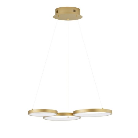 złota unikatowa lampa wisząca - nowoczesna ledowa Luces Exclusivas GARCIA LE42826