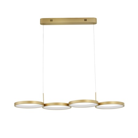 złota elegancka lampa wisząca - nowoczesna ledowa Luces Exclusivas GARCIA LE42828