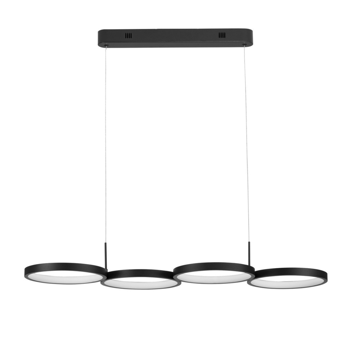 czarna designerska lampa wisząca - nowoczesna ledowa Luces Exclusivas GARCIA LE42829