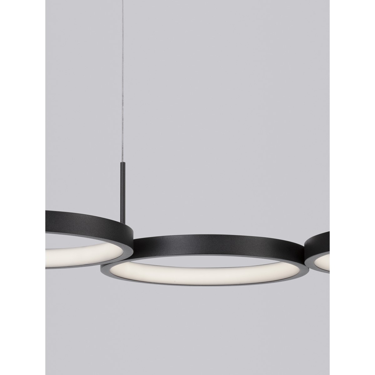 czarna designerska lampa wisząca - nowoczesna ledowa Luces Exclusivas GARCIA LE42829