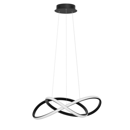 czarna unikatowa lampa wisząca - nowoczesna ledowa Luces Exclusivas CHIAPAS LE42835