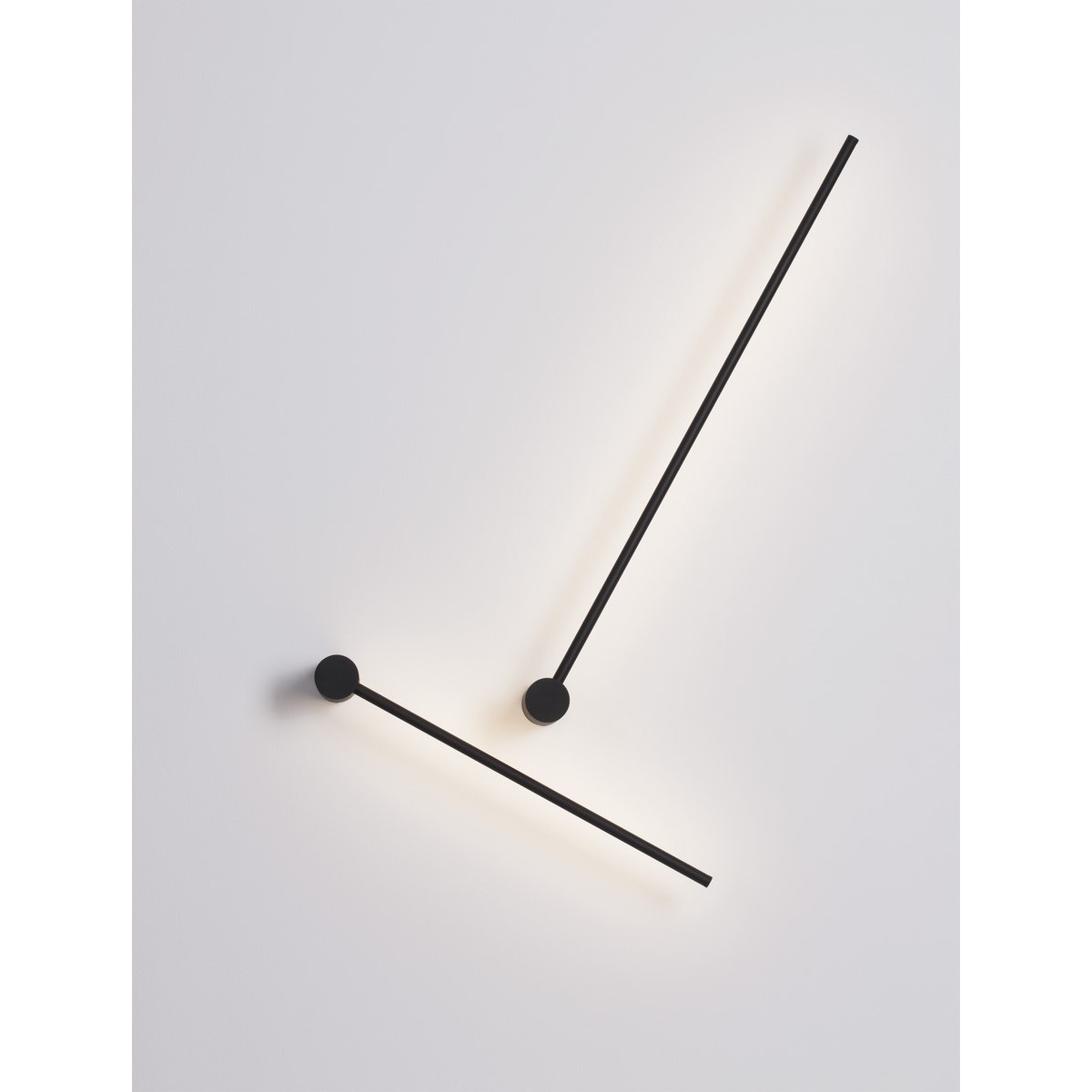 czarna modna lampa ścienna - nowoczesna Luces Exclusivas TECOMAN LE42850