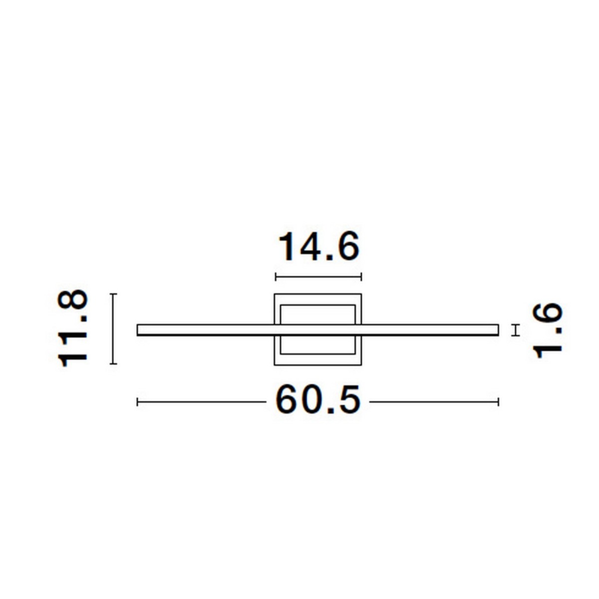 biała elegancka lampa ścienna - nowoczesna Luces Exclusivas HIDALGO LE42864