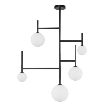 czarna ekskluzywna lampa sufitowa - nowoczesna Luces Exclusivas URUAPAN LE42883