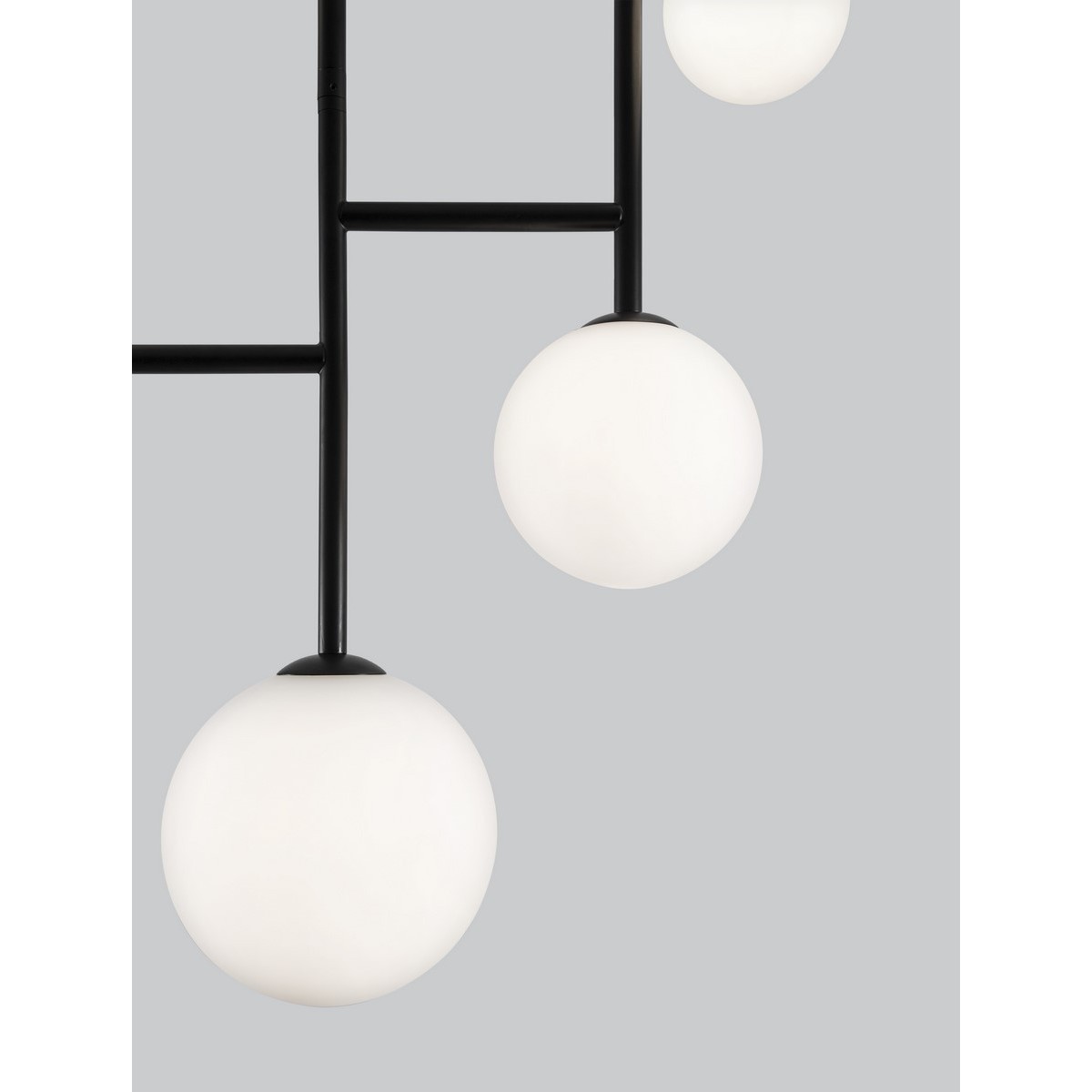 czarna ekskluzywna lampa sufitowa - nowoczesna Luces Exclusivas URUAPAN LE42883