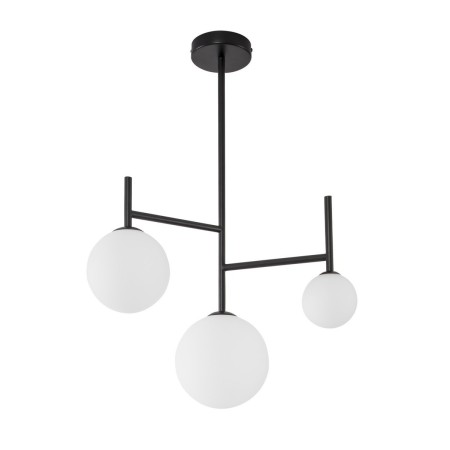 czarna modna lampa sufitowa - nowoczesna Luces Exclusivas URUAPAN LE42884