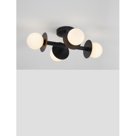 czarna unikatowa lampa sufitowa - nowoczesna Luces Exclusivas URUAPAN LE42887