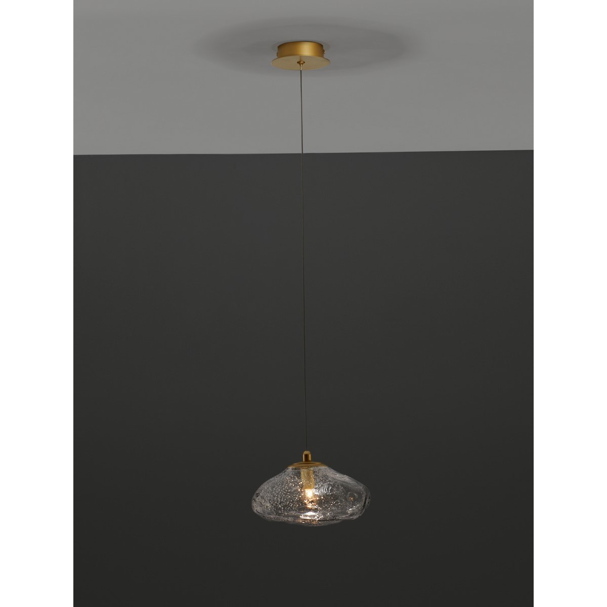 złota elegancka lampa wisząca - nowoczesna  Luces Exclusivas NAYARIT LE42898