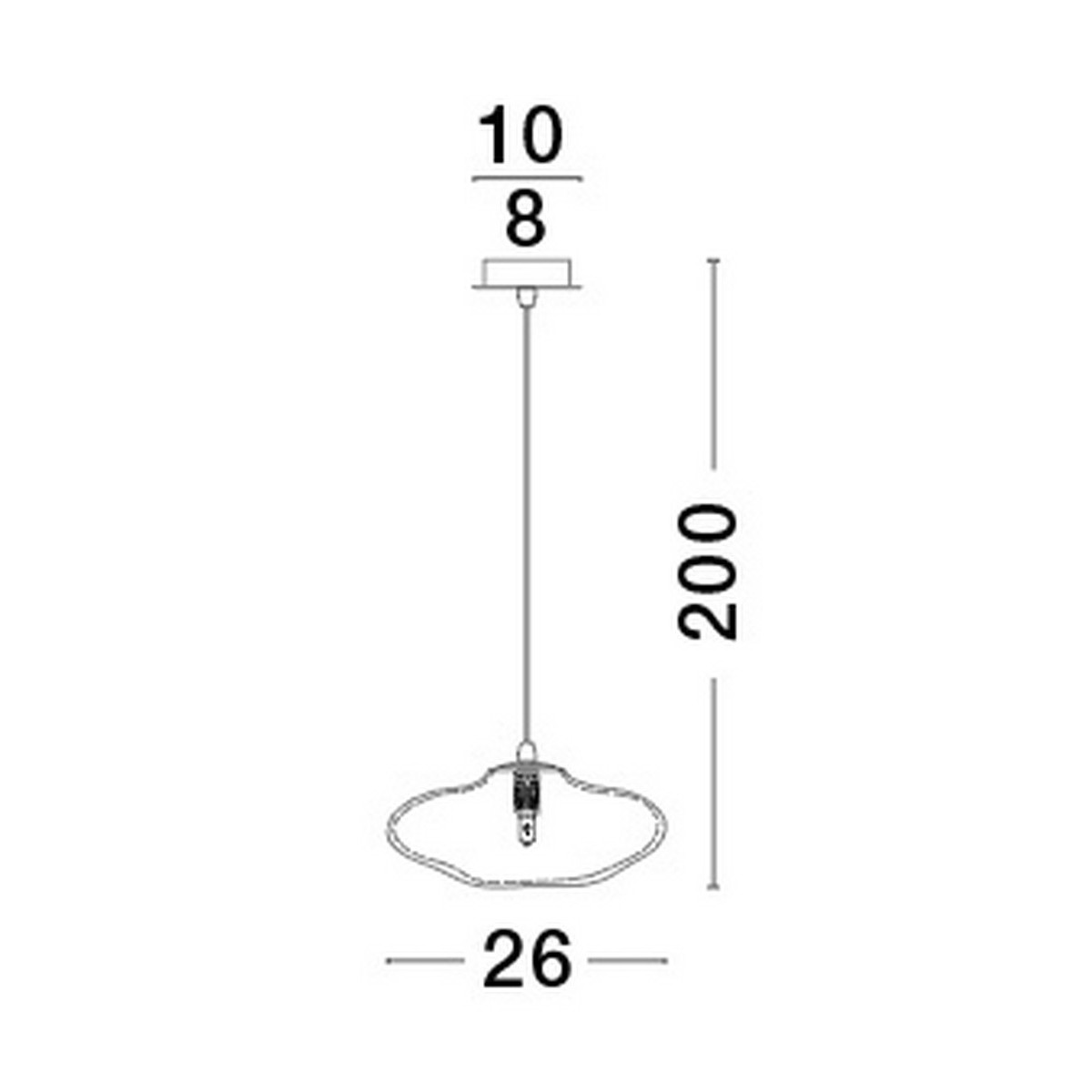 złota designerska lampa wisząca - nowoczesna  Luces Exclusivas NAYARIT LE42899