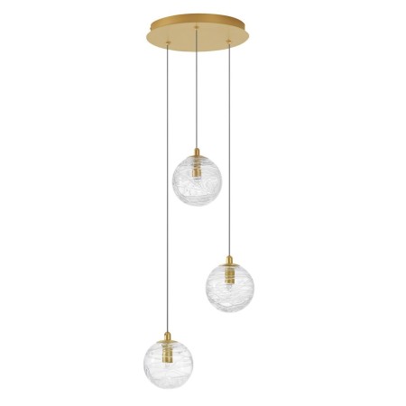 złota wspaniała lampa wisząca - nowoczesna  Luces Exclusivas CABRAL LE42904