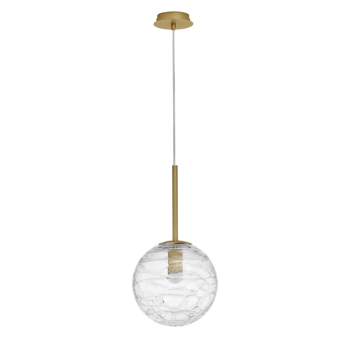 złota unikatowa lampa wisząca - nowoczesna  Luces Exclusivas CABRAL LE42905