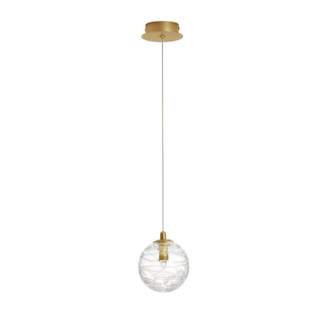 złota dekoracyjna lampa wisząca - nowoczesna  Luces Exclusivas CABRAL LE42906