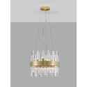 złota elegancka lampa wisząca - nowoczesna  Luces Exclusivas CHOLULA LE42907
