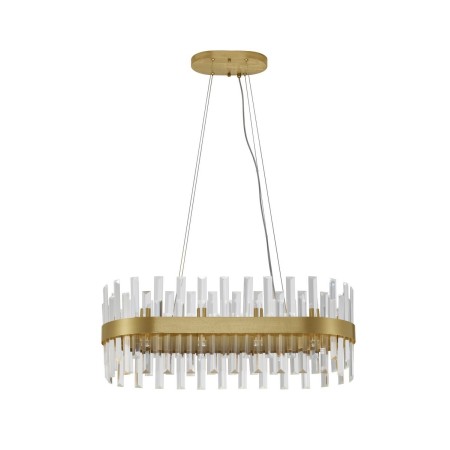 złota wyszukana lampa wisząca - nowoczesna  Luces Exclusivas CHOLULA LE42909