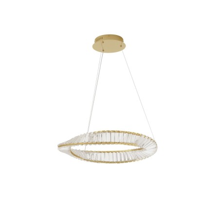 złota nowoczesna lampa wisząca - nowoczesna ledowa Luces Exclusivas BAUTA LE42912