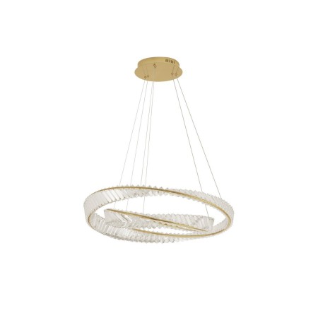 złota unikatowa lampa wisząca - nowoczesna ledowa Luces Exclusivas BAUTA LE42914