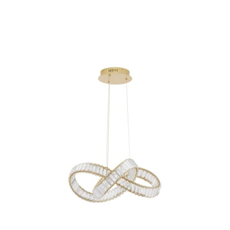 złota wspaniała lampa wisząca - nowoczesna ledowa Luces Exclusivas SINALOA LE42922