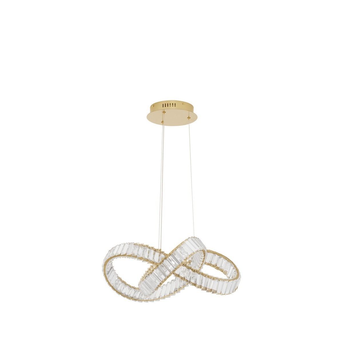 złota wspaniała lampa wisząca - nowoczesna ledowa Luces Exclusivas SINALOA LE42922