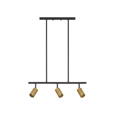 czarna designerska lampa wisząca - nowoczesna  Luces Exclusivas CAYES LE42926