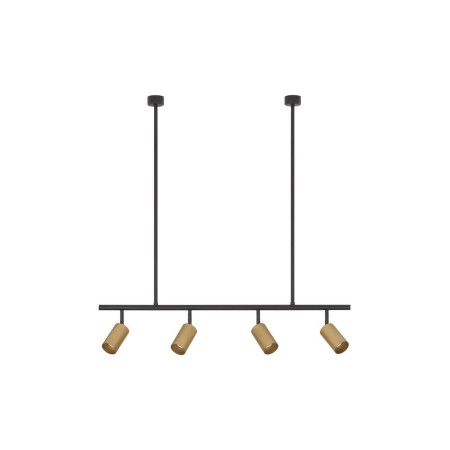 czarna wyszukana lampa wisząca - nowoczesna  Luces Exclusivas CAYES LE42927