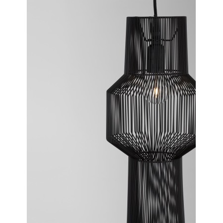 czarna nowoczesna lampa wisząca - nowoczesna  Luces Exclusivas GUAYMAS LE42930
