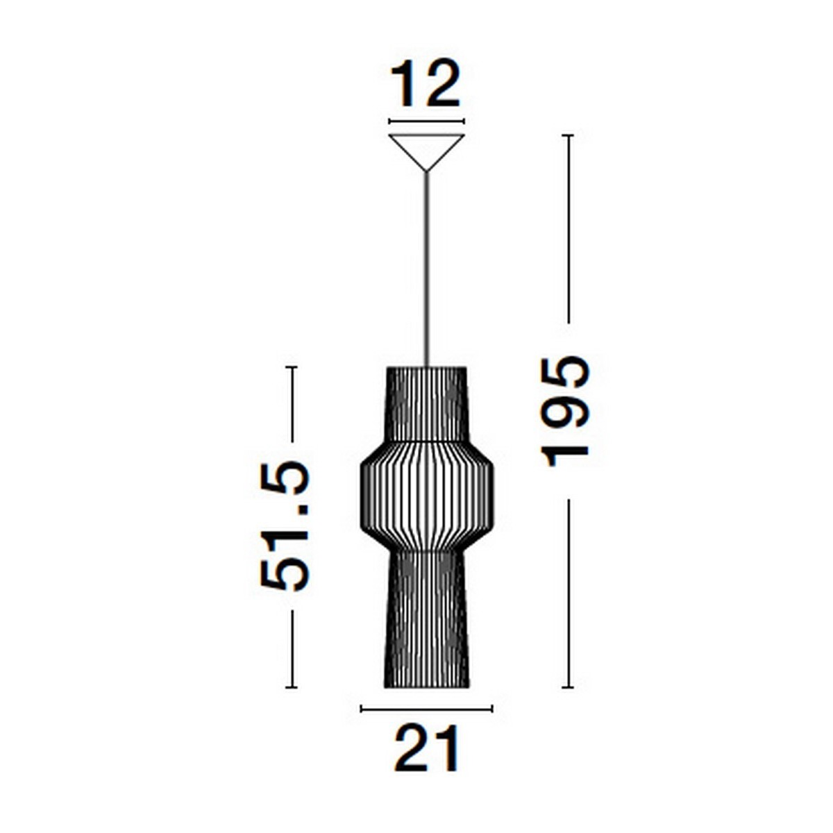 czarna nowoczesna lampa wisząca - nowoczesna  Luces Exclusivas GUAYMAS LE42930