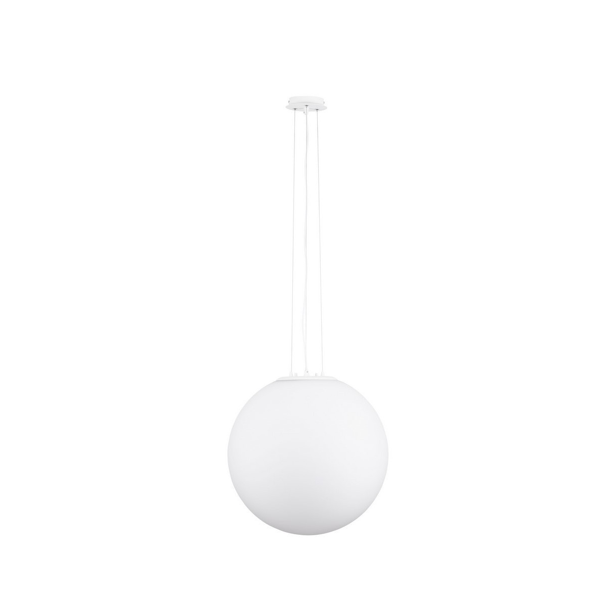 biała designerska lampa wisząca - nowoczesna  Luces Exclusivas LLORET LE42935