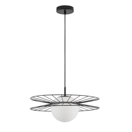 czarna nowoczesna lampa wisząca - nowoczesna  Luces Exclusivas MORELOS LE42939