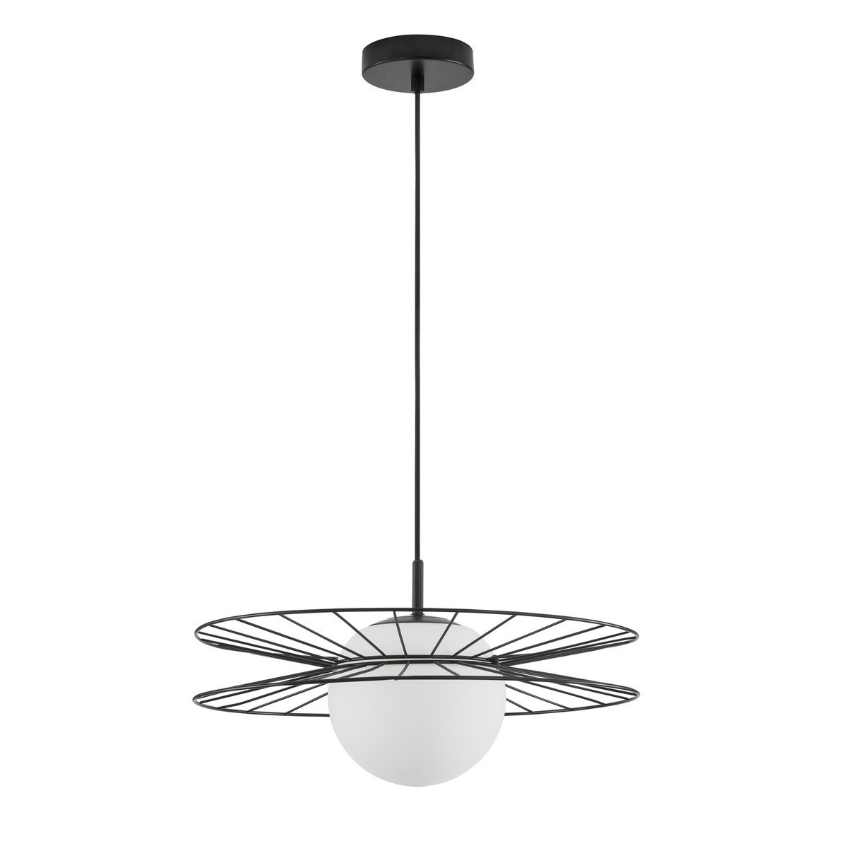 czarna nowoczesna lampa wisząca - nowoczesna  Luces Exclusivas MORELOS LE42939