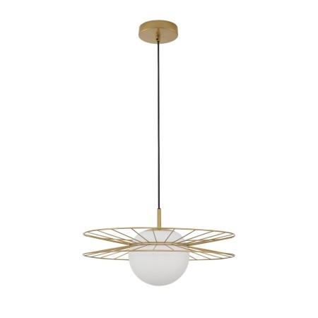 złota wspaniała lampa wisząca - nowoczesna  Luces Exclusivas MORELOS LE42940