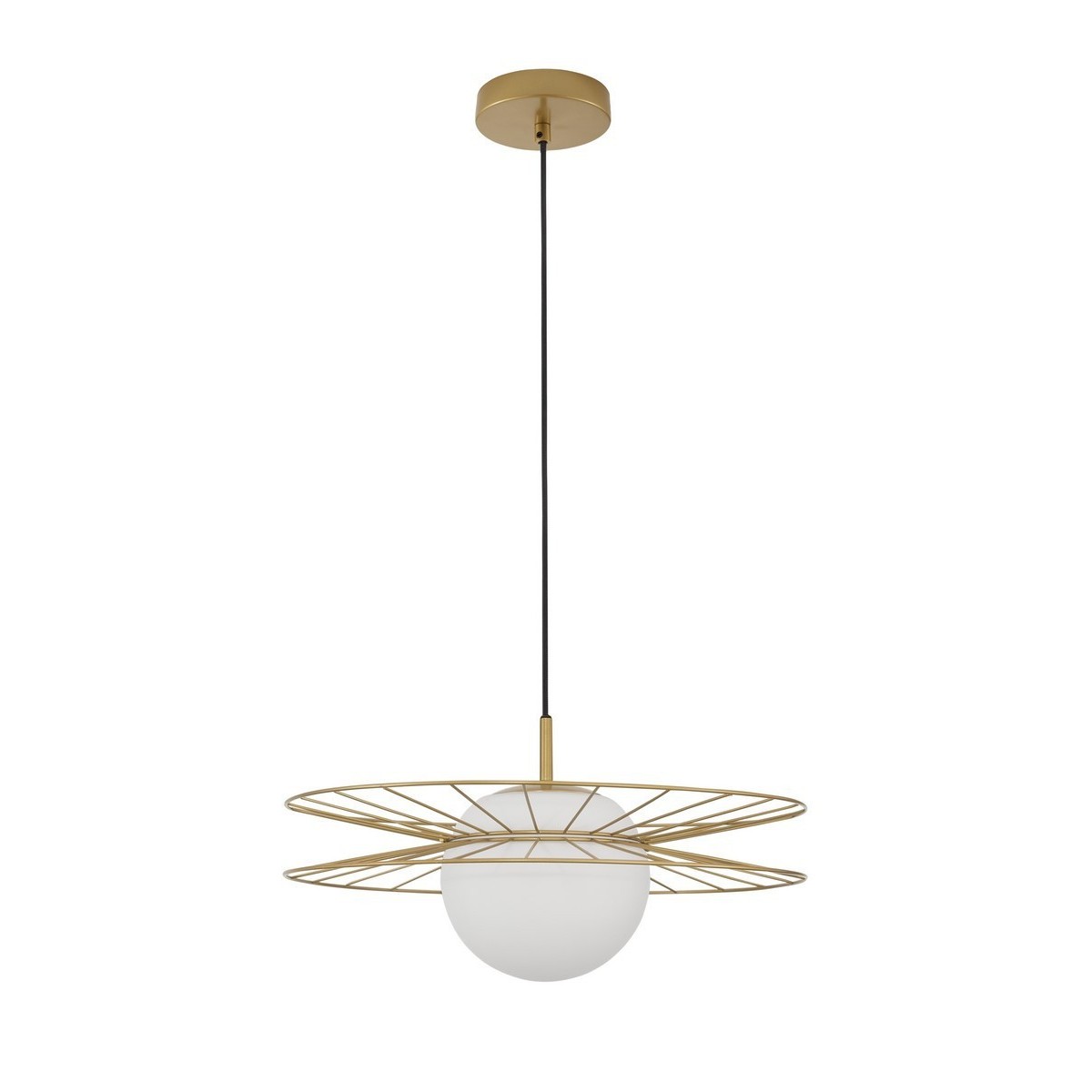 złota wspaniała lampa wisząca - nowoczesna  Luces Exclusivas MORELOS LE42940