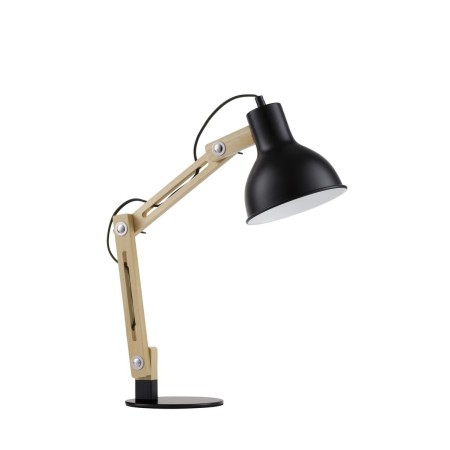 czarna designerska lampa stojąca - biurkowa  Luces Exclusivas TABASCO LE42944
