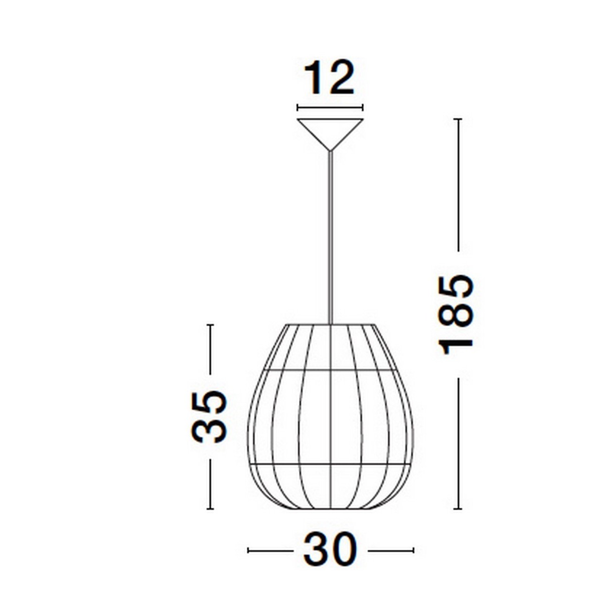 inna wspaniała lampa wisząca - nowoczesna  Luces Exclusivas REYNOSA LE42949