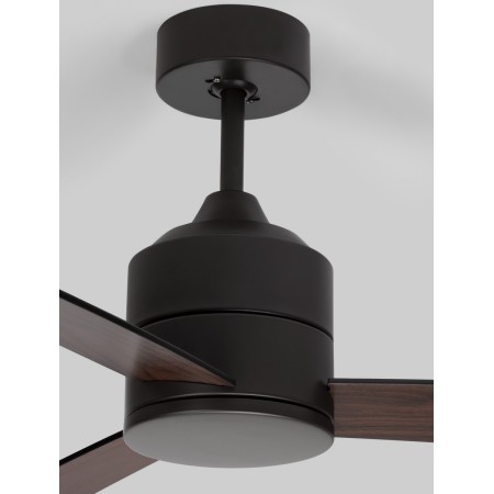 czarna dekoracyjna lampa techniczna - wantylatory Luces Exclusivas APIZACO LE42960